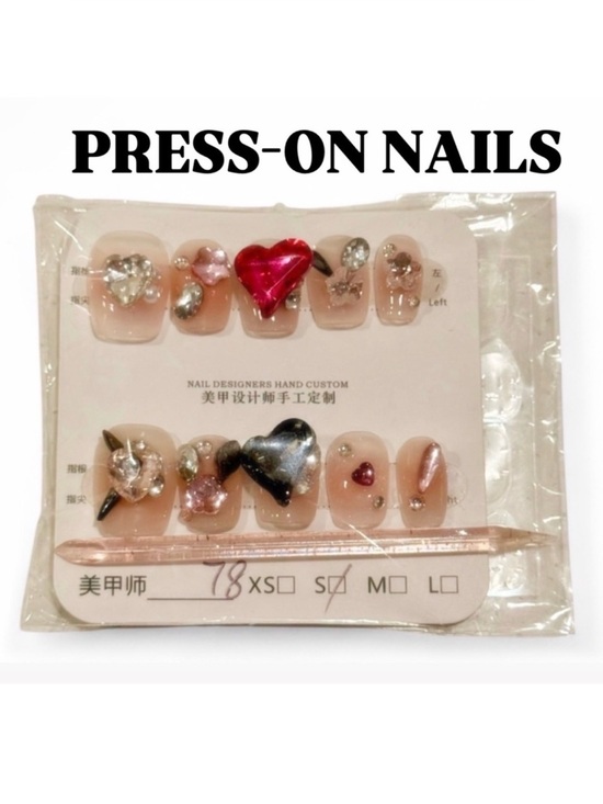 Other - 🎁FREE W PURCHASE🎁 Press-On Bejewelled Nails 💅 Nail Art